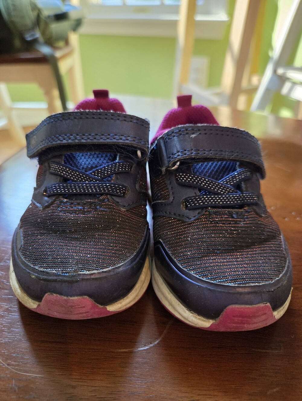 Stride Rite - Wiley Sneaker - Little Kid Navy Shimmer